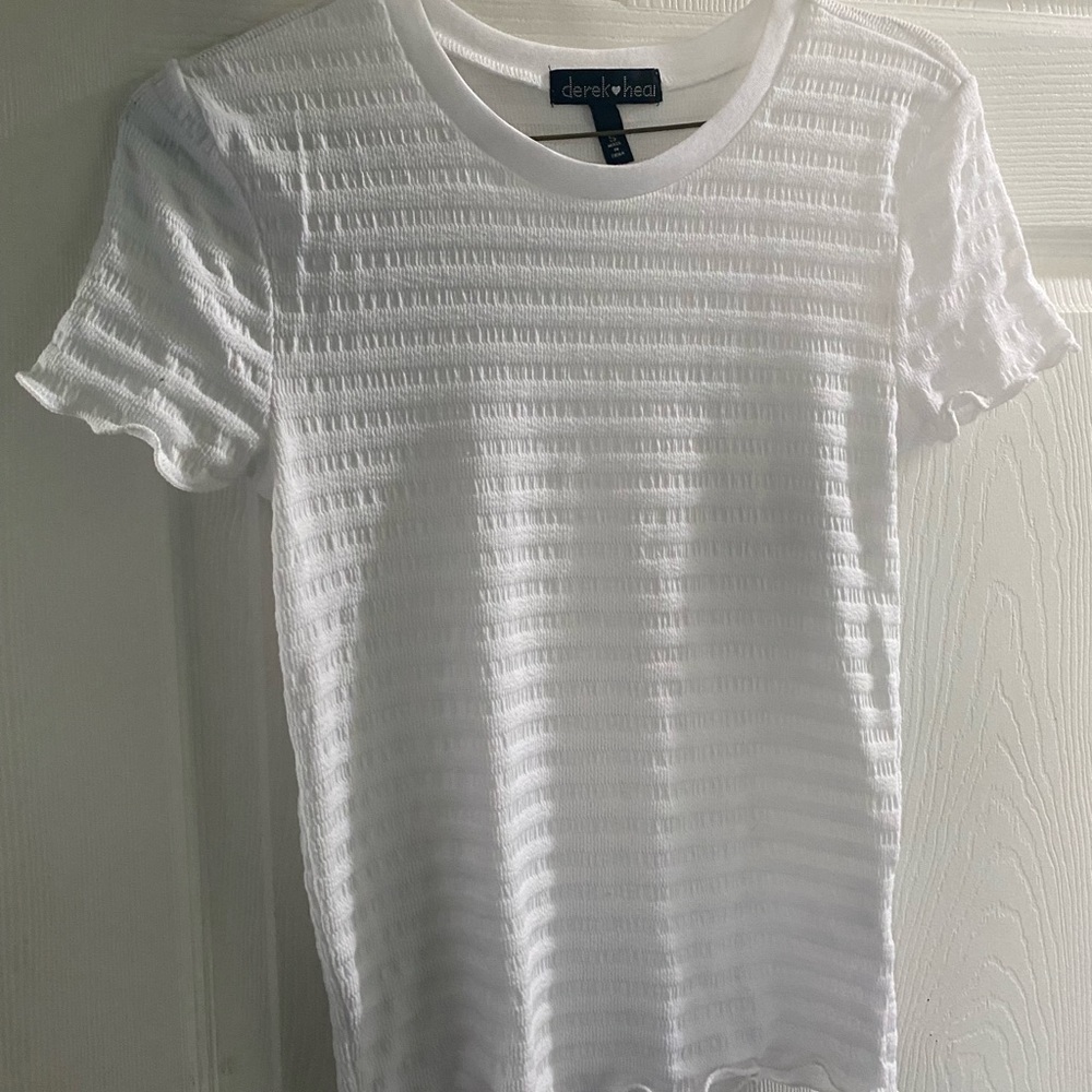 Derek Heart White Shirt